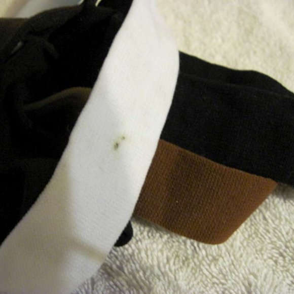 6 Goody Classics Ouchless Gentle Soft Fabric Head Bands White Tan Brown Black - Picture 5 of 7